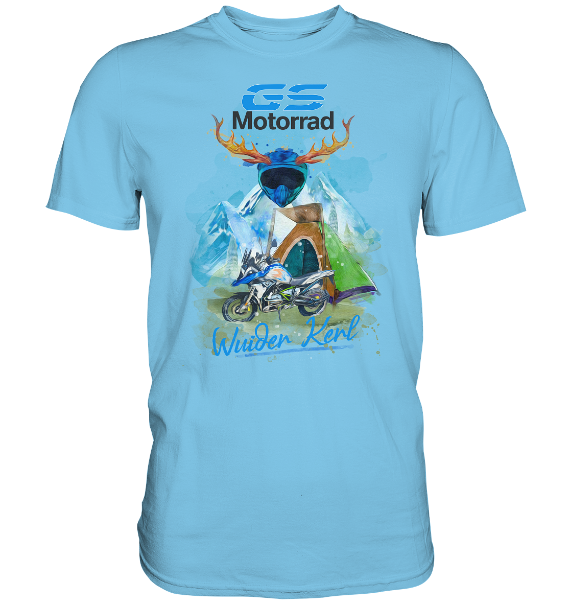 GS Motorrad Premium Trachten Shirt BMW GS 