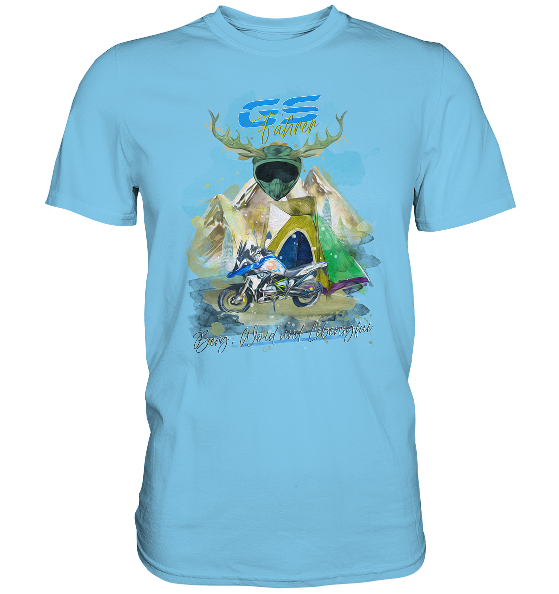 GS Motorcycle Premium Traditional Shirt BMW GS "Lausi" - 8 Colors