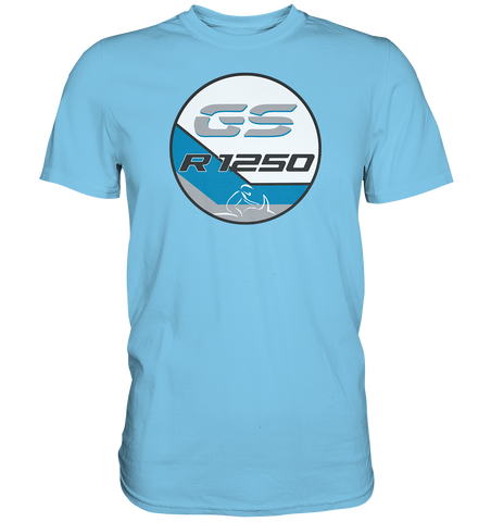 GS Motorrad R 1250 Cosmic Style - Premium Shirt in sieben Farben lieferbar