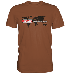 GS Motorrad »ADVENTURE Worldwide« - Premium Shirt - GS Magazin