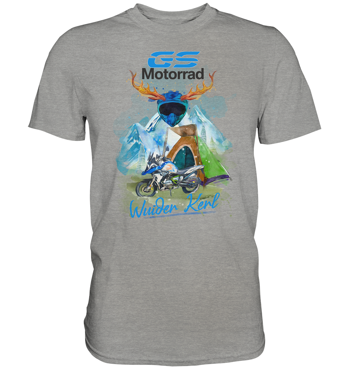 GS Motorrad Premium Trachten Shirt BMW GS 