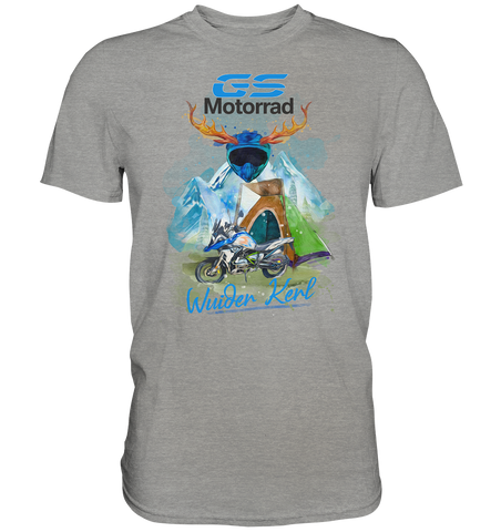 GS Motorrad Premium Trachten Shirt BMW GS 