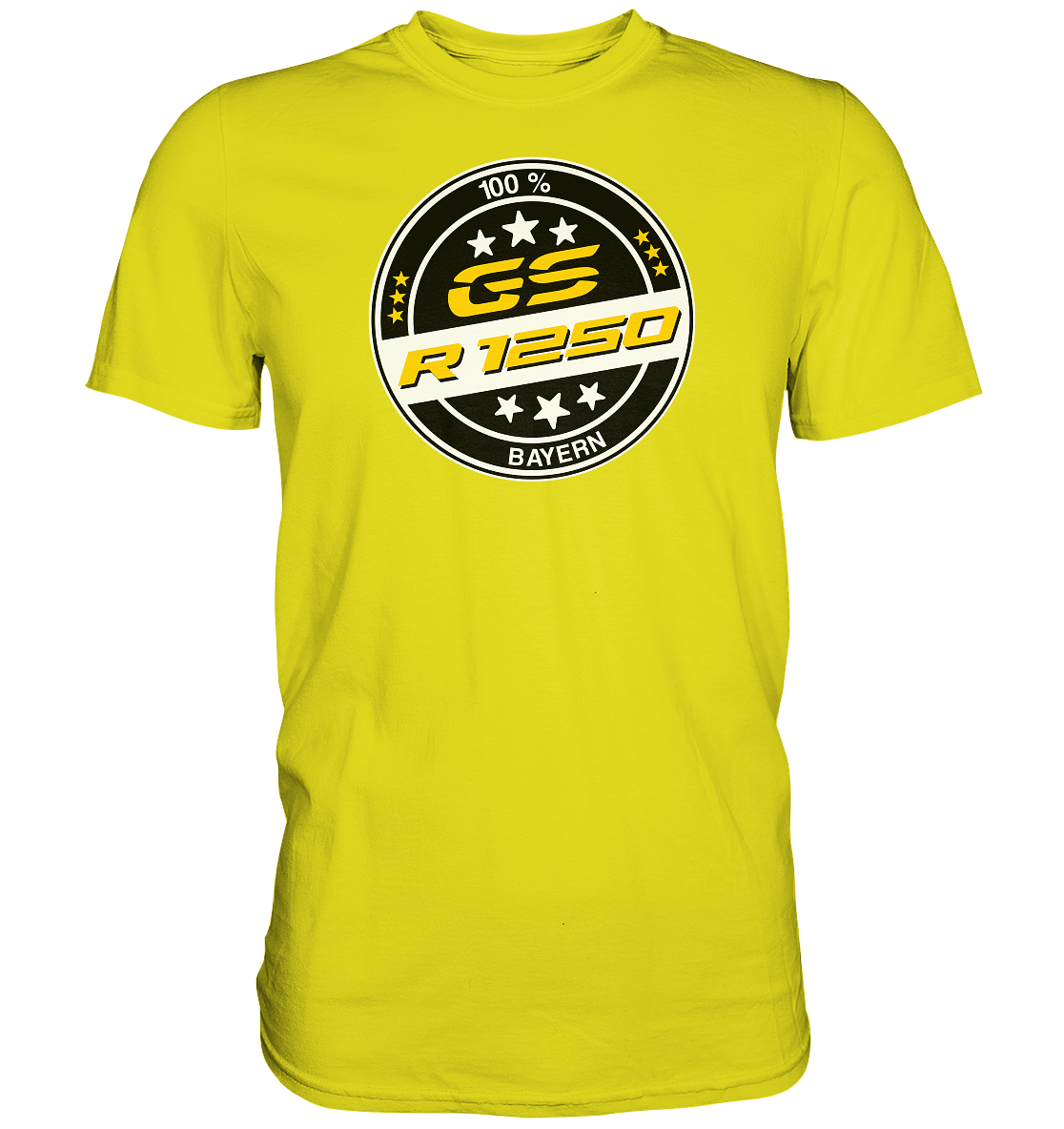 GS Motorrad R 1250 GS - 100% Bayern live - Herren Premium Shirt - GS Magazin