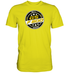 GS Motorrad F 800 GS - 100% Bayern live - Herren Premium Shirt - GS Magazin
