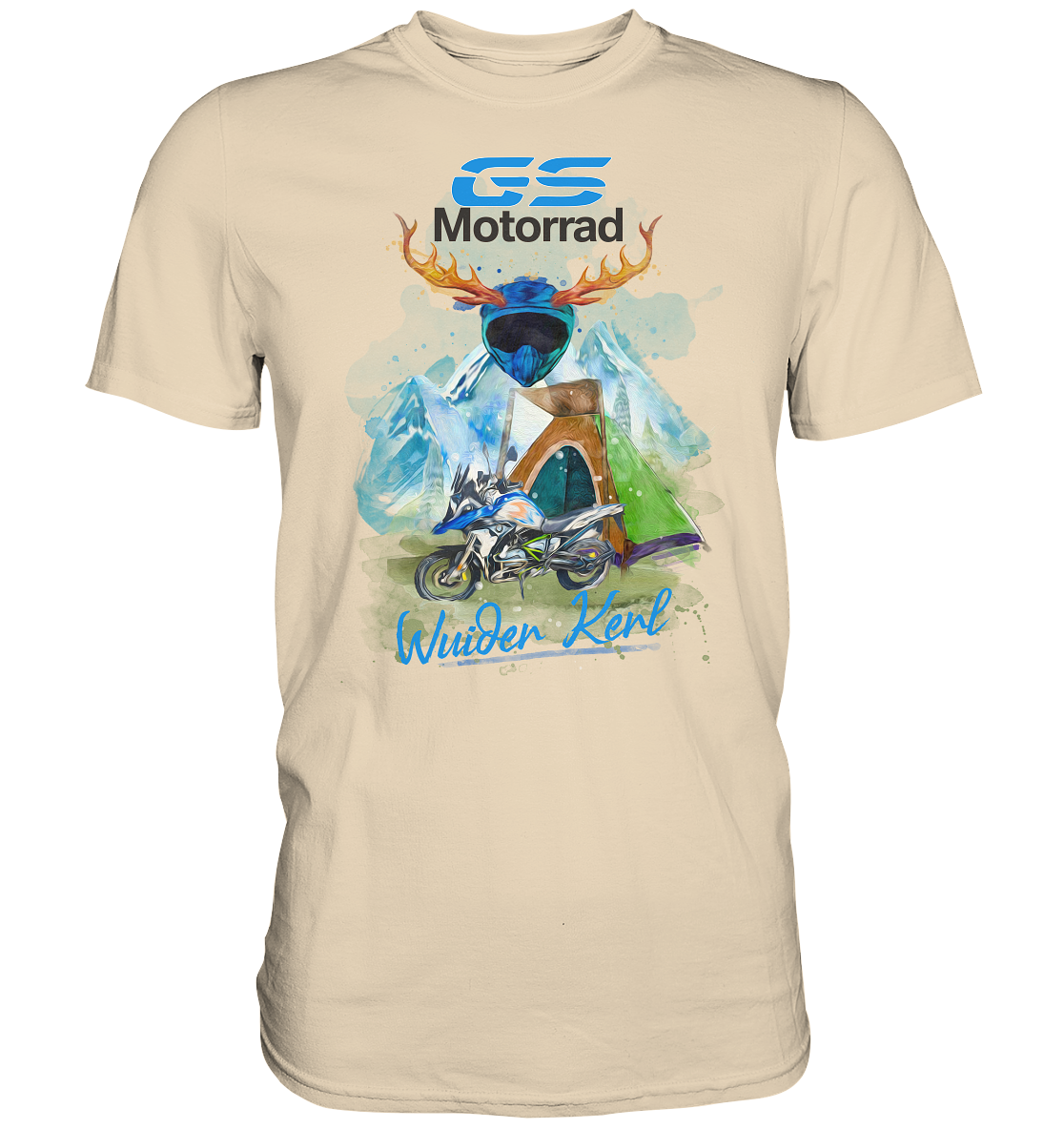 GS Motorcycle Premium Traditional Shirt BMW GS "Bruno" - 10 Colors