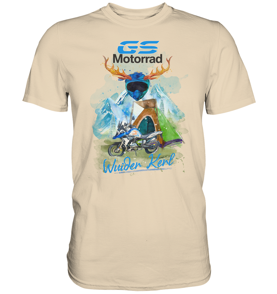 GS Motorrad Premium Trachten Shirt BMW GS 