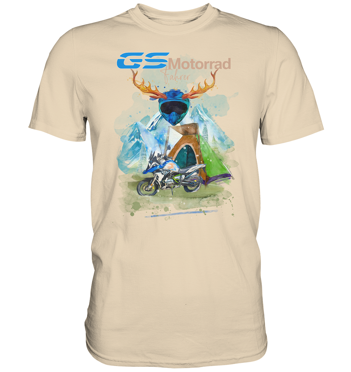 GS Motorrad Trachten Style BMW GS Premium Shirt 
