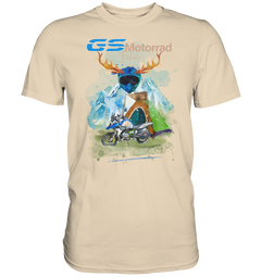 GS Motorrad Trachten Style BMW GS Premium Shirt "Franz" - 11 Farben