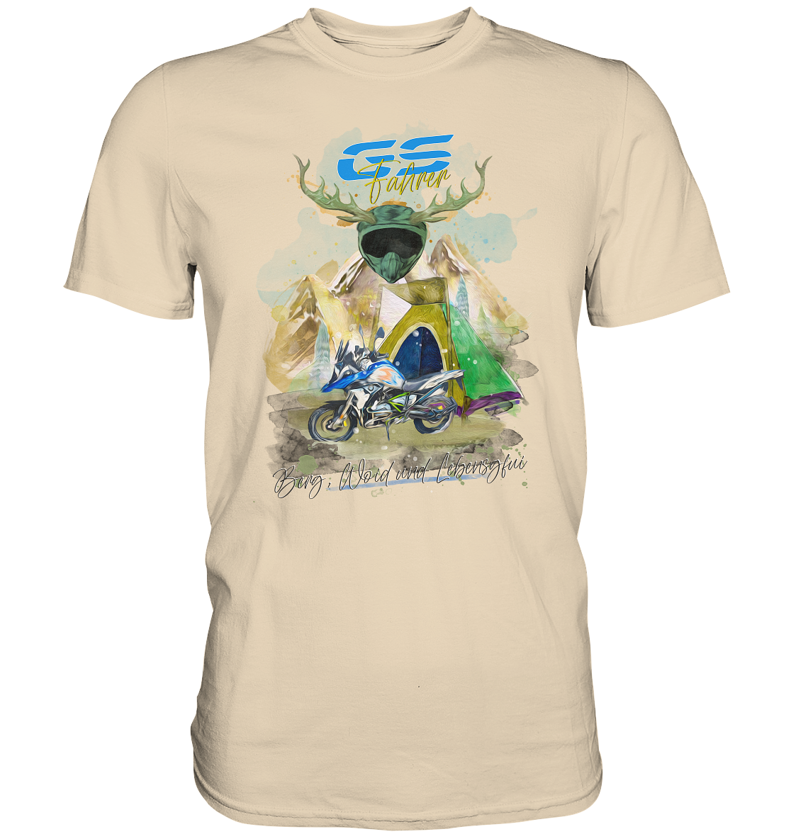 GS Motorrad Premium Trachten Shirt BMW GS 