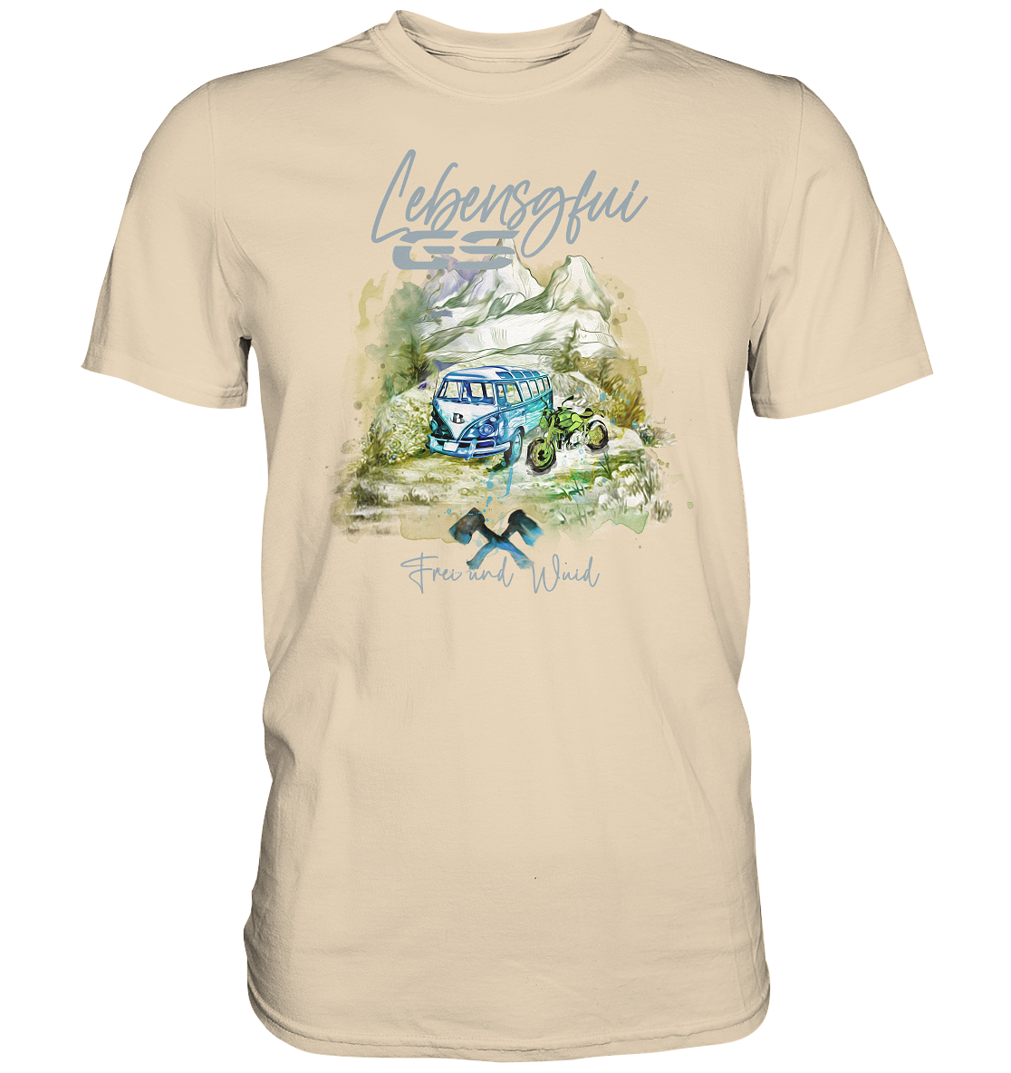 GS Motorrad Premium Trachten Shirt BMW GS 