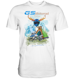 GS Motorrad Trachten Style BMW GS Premium Shirt "Franz" - 11 Farben
