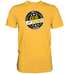 GS Motorrad F 700 GS - 100% Bayern live - Premium Shirt - GS Magazin