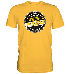 GS Motorrad F 750 GS - 100% Bayern live - Herren Premium Shirt - GS Magazin