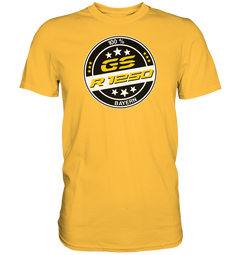 GS Motorrad R 1250 GS - 100% Bayern live - Herren Premium Shirt - GS Magazin