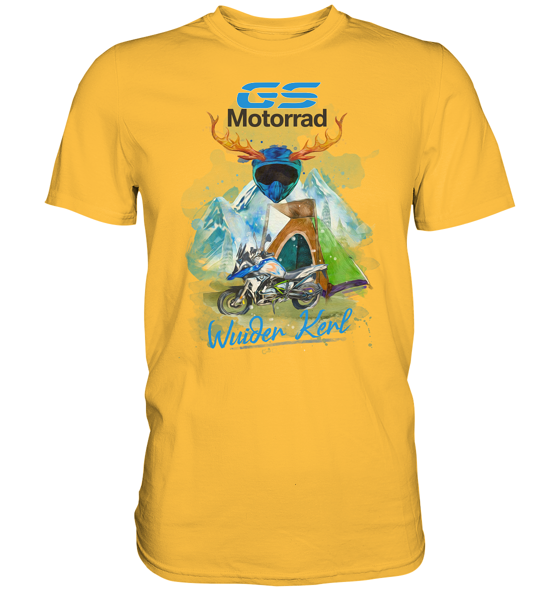 GS Motorrad Premium Trachten Shirt BMW GS 