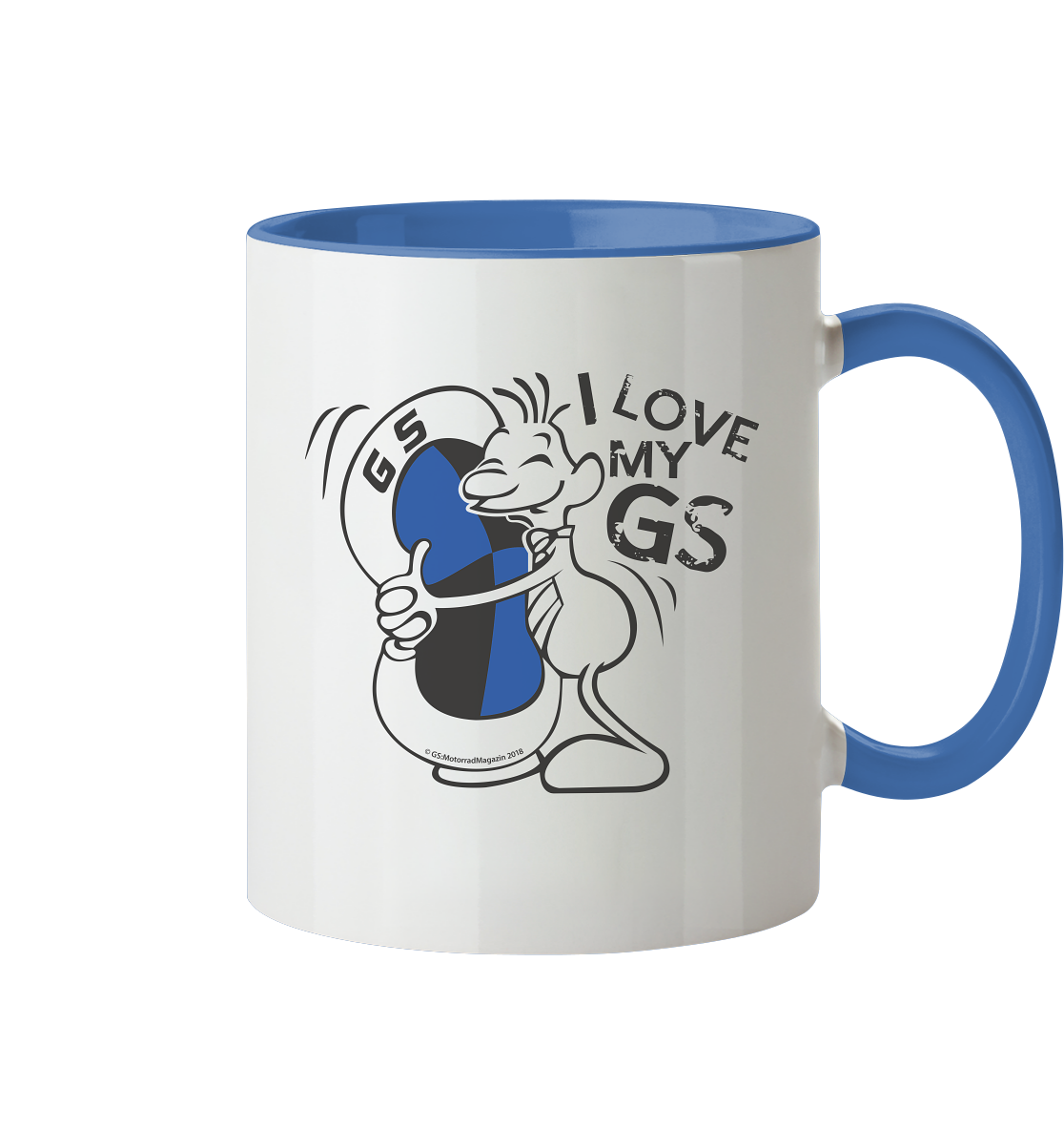 GS »Liebling MAXL« - I love my GS - Classic Kaffee-/Tee Tasse 2-farbig - Tasse zweifarbig