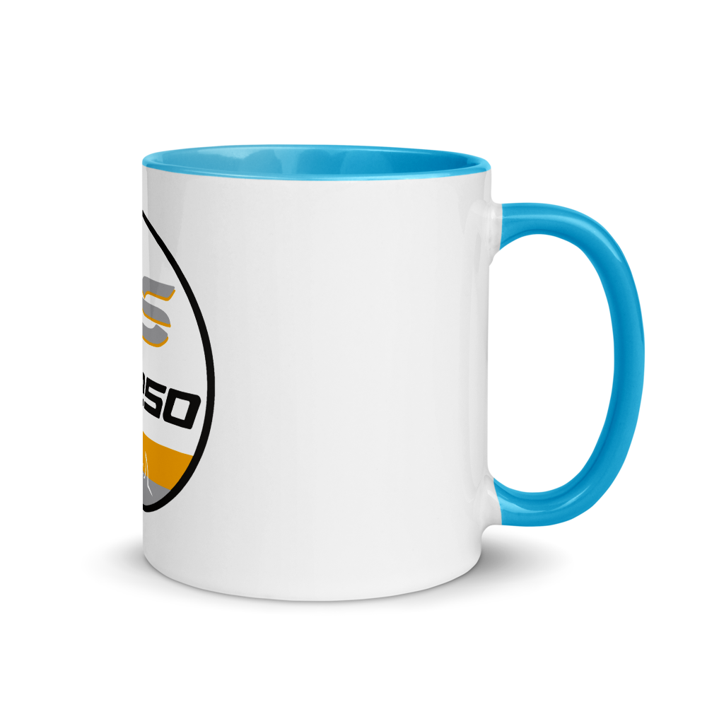 R 1250 GS Kaffee Haferl Tee Tasse im EXCLUSIVE Style mit farbiger Innenseite - 3 Designfarben lieferbar - GS Magazin