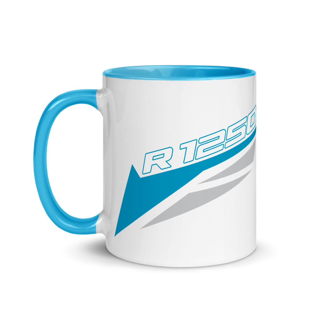 GS R 1250 GENUINE Cosmic-Style Tasse mit farbiger Innenseite - GS Magazin