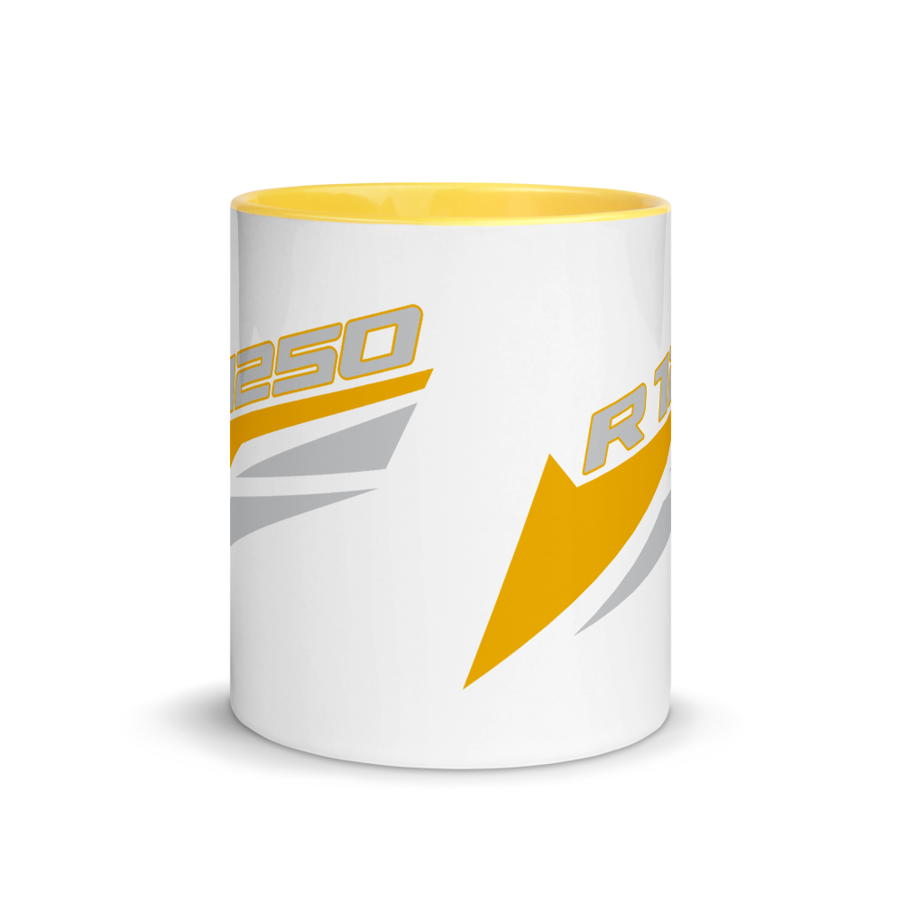 GS R 1250 GENUINE Exclusive-Style Tasse mit farbiger Innenseite - GS Magazin