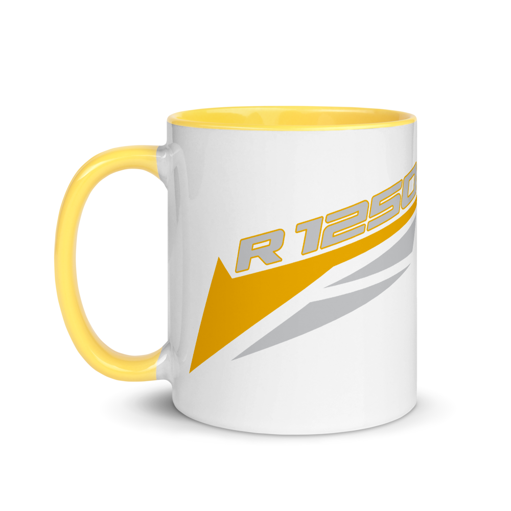 GS R 1250 GENUINE Exclusive-Style Tasse mit farbiger Innenseite - GS Magazin