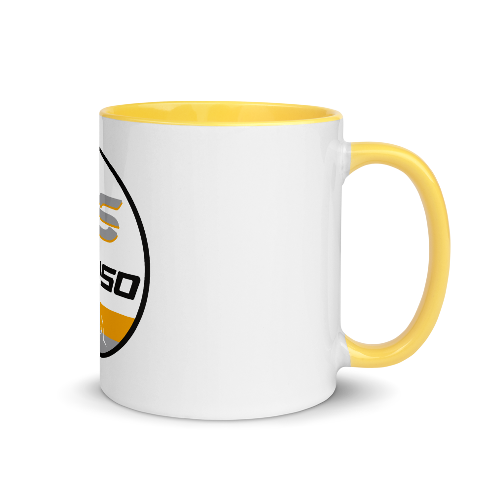 R 1250 GS Kaffee Haferl Tee Tasse im EXCLUSIVE Style mit farbiger Innenseite - 3 Designfarben lieferbar - GS Magazin