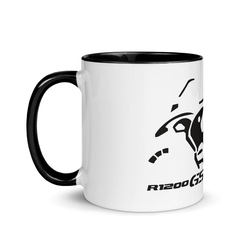 GS Motorrad R 1200 ADVENTURE Tasse mit farbiger Innenseite - GS Magazin