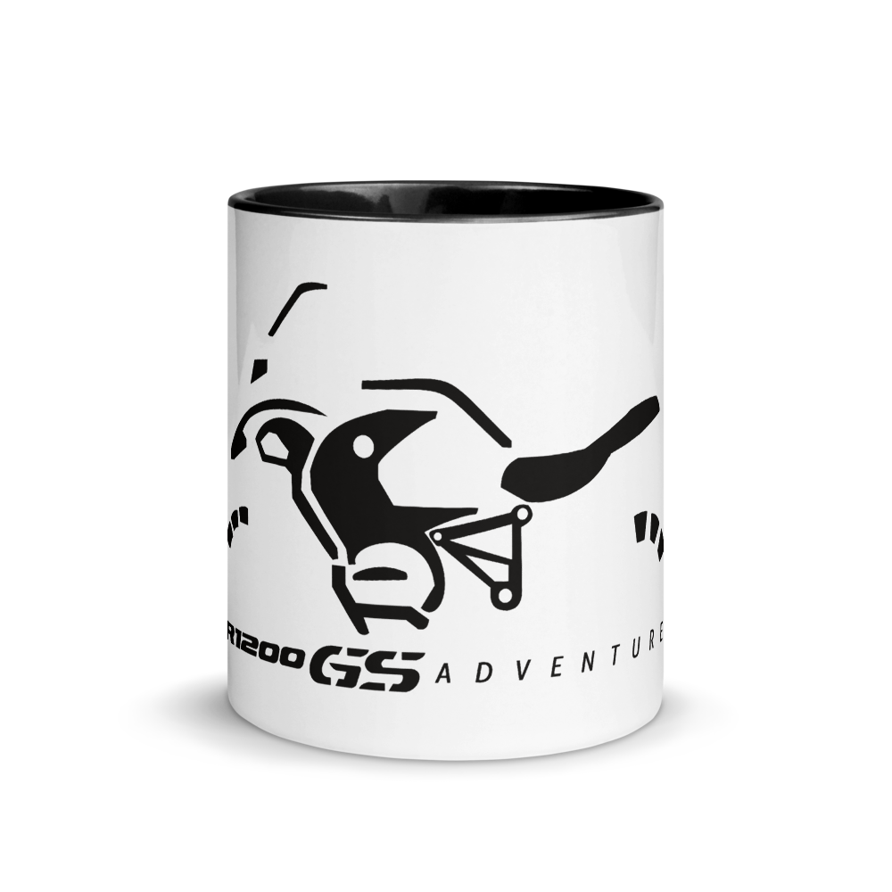 GS Motorrad R 1200 ADVENTURE Tasse mit farbiger Innenseite - GS Magazin