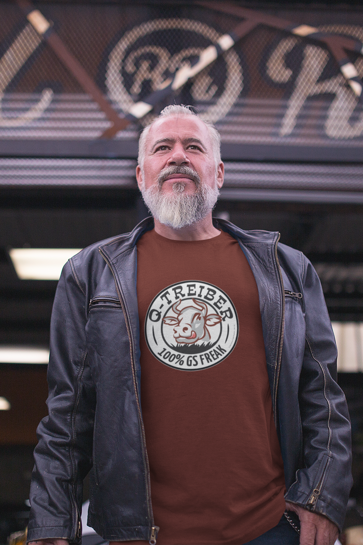 GS Motorrad Q-Treiber - 100% GS Freak - Herren Premium Shirt (OS) - GS Magazin